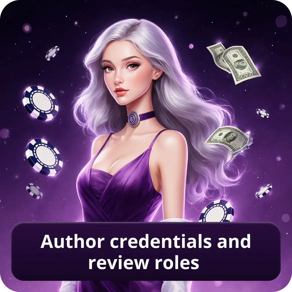 Author Credentials and Review Roles at a glance Author Credentials and Review Roles