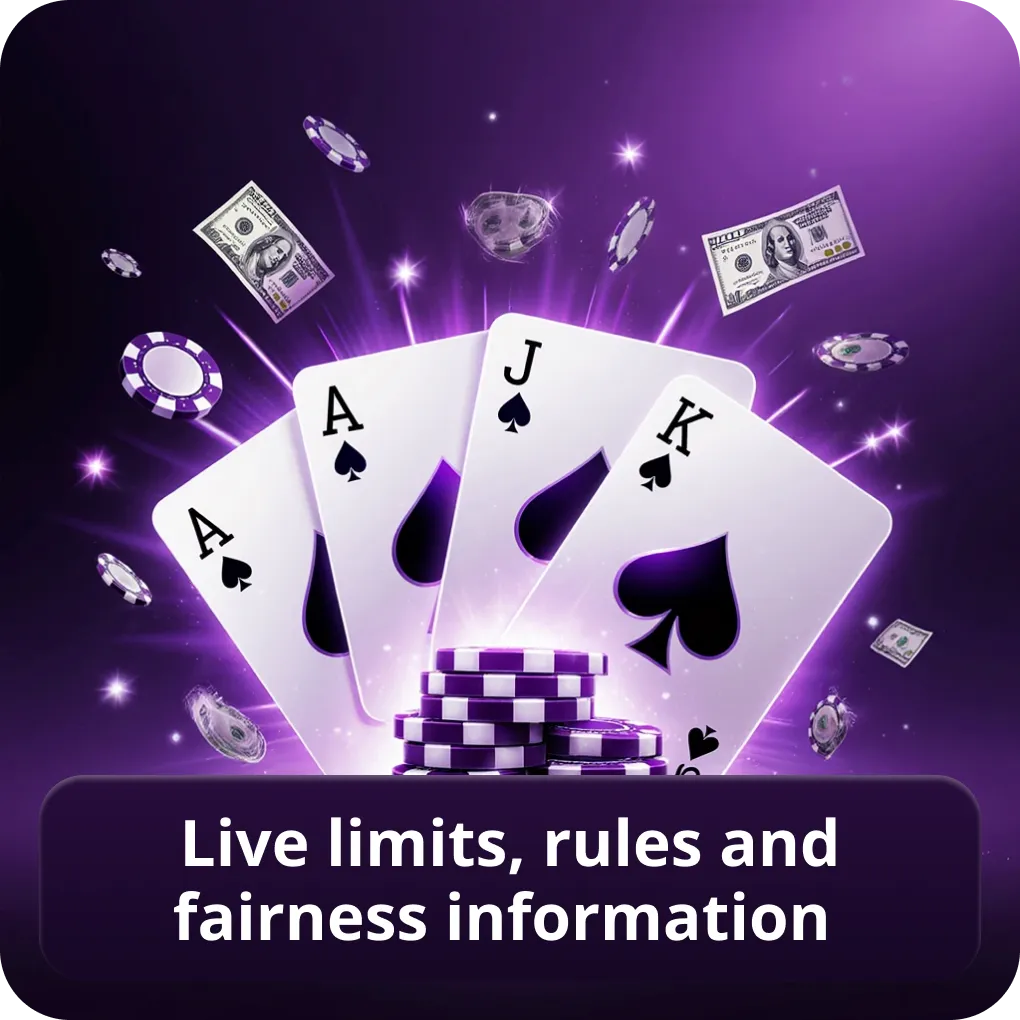 Live limits, rules and fairness information in Canada 2026 Live limits, rules and fairness information
