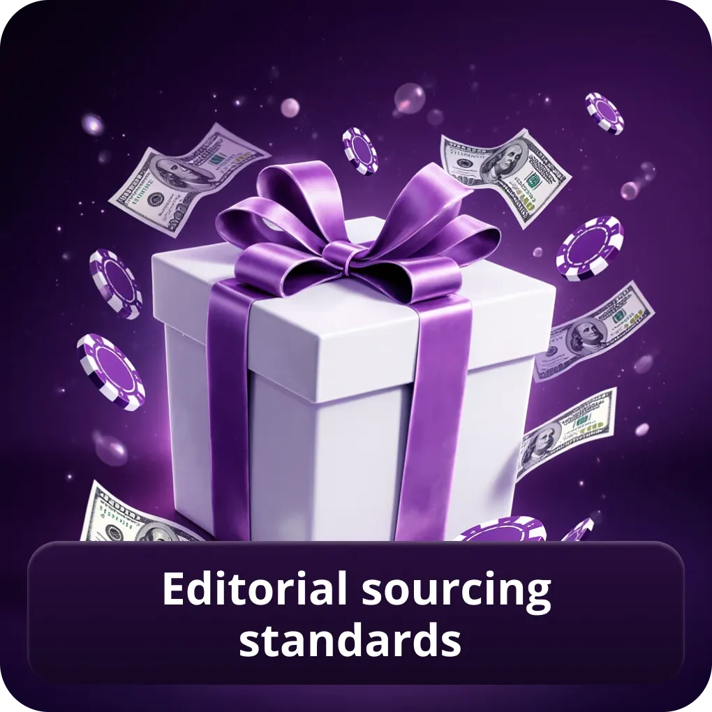 Editorial sourcing standards
