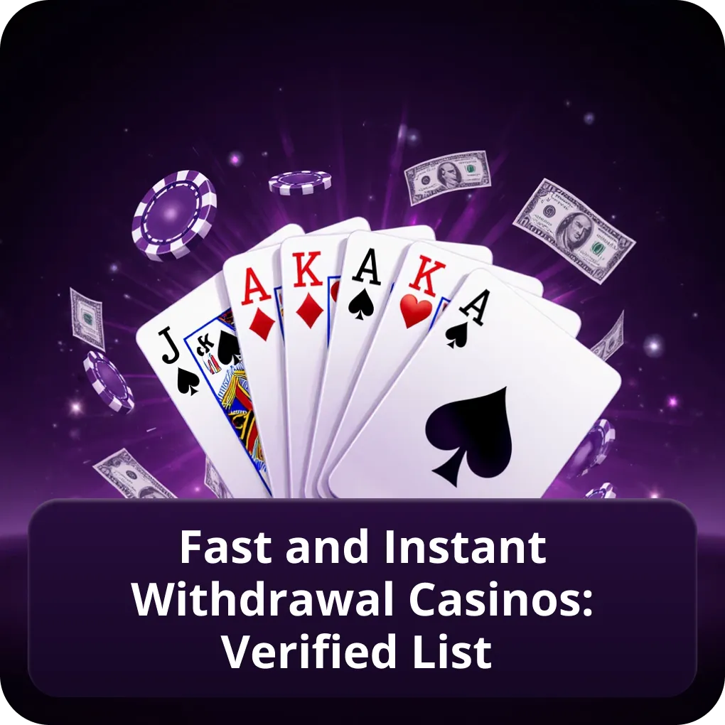Fast and instant withdrawal casinos: verified list in Canada 2026 Fast and instant withdrawal casinos: verified list