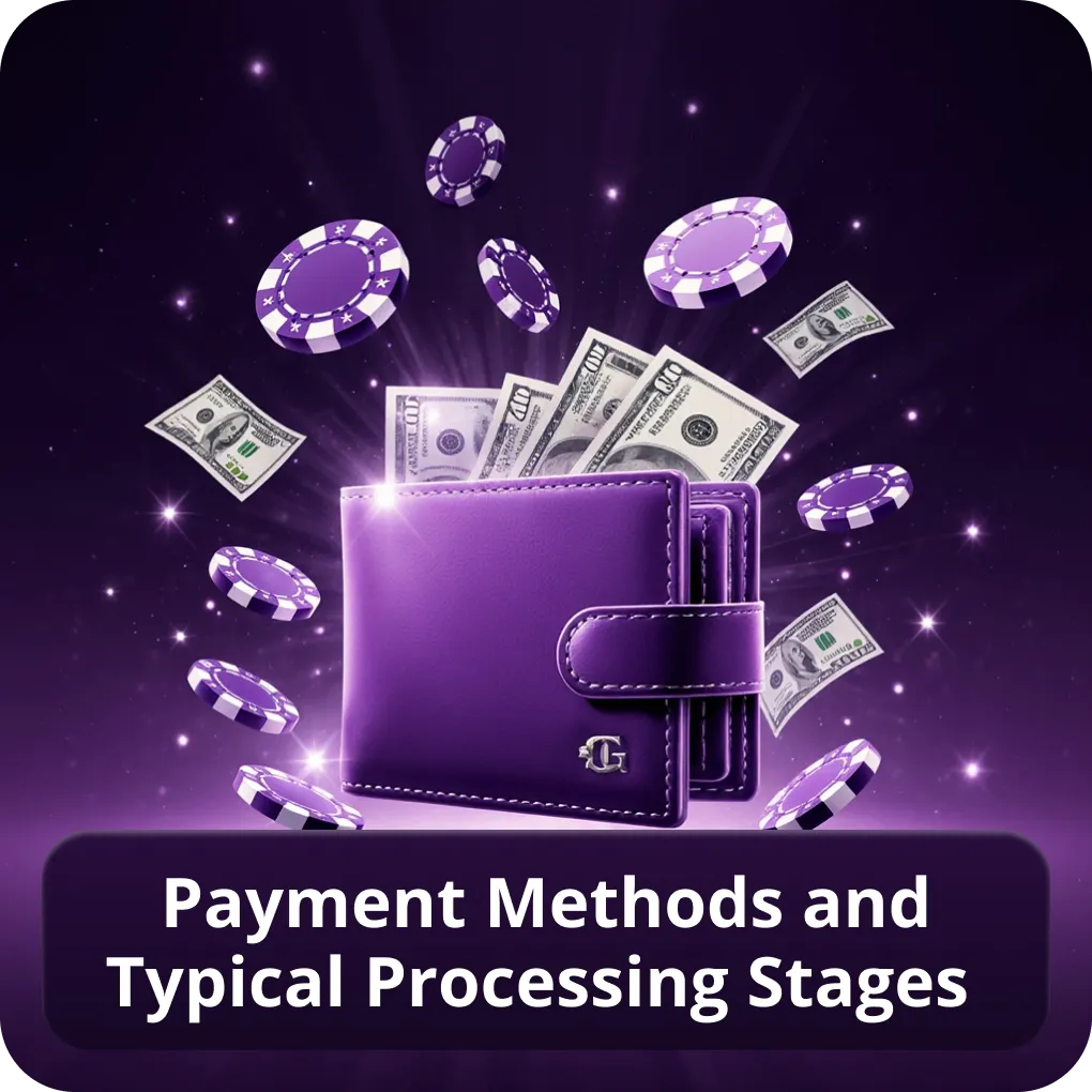 Payment methods and typical processing stages in Canada 2026 Payment methods and typical processing stages
