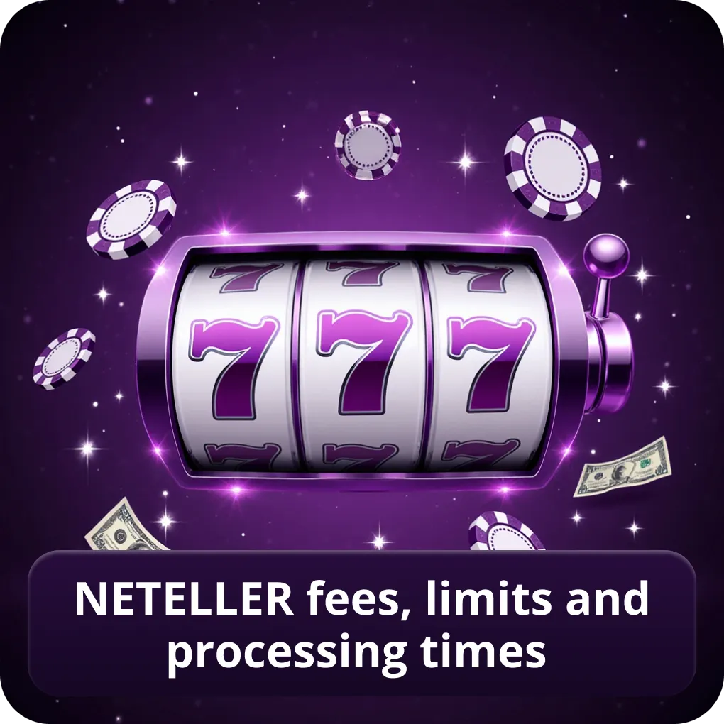 Neteller Fees, Limits and Processing Times key payment details Neteller Fees, Limits and Processing Times